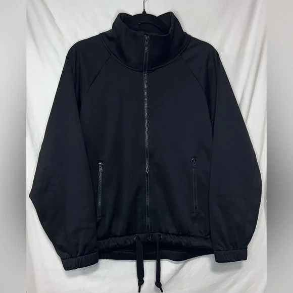 The North Face Jazzer Full Zip Jacket Drawstring Hem Relaxed Oversized Winter - Picture 2 of 12